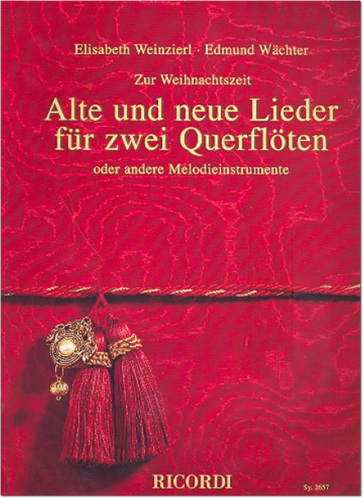 Alte und neue Lieder für 2 Querflöten -Weihnachten